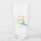 Verre Danseur papillon (Dos)