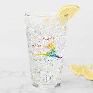 Verre Danseur papillon