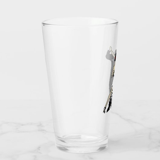 Verre Danseurs de tango (Droite)