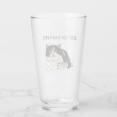 Verre Dat du père Calico Chat (Dos)