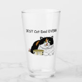 Verre Dat du père Calico Chat (Devant)