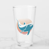 Verre Dauphin vintage (Devant)