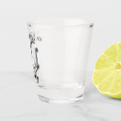 Verre de 20e anniversaire en argent métallique (Droite)