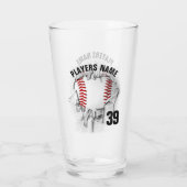 Verre de baseball déchiré (Dos)