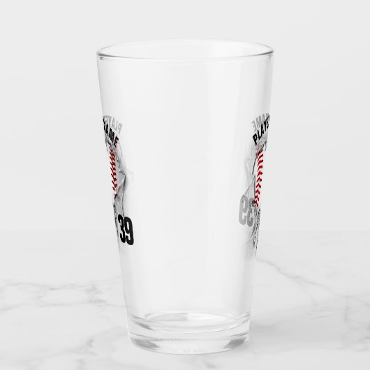 Verre de baseball déchiré (Droite)