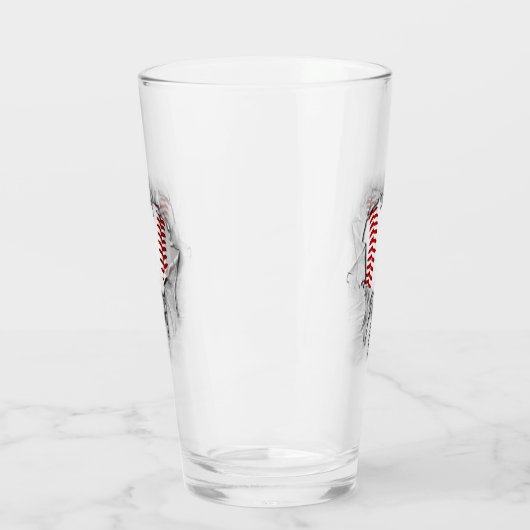 Verre de baseball déchiré (Gauche)
