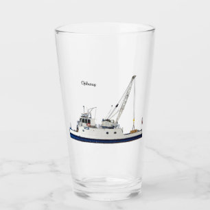 Verre de bateau d'approvisionnement ojibway