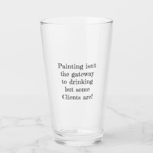 Verre de bière (Devant)