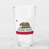 VERRE DE BIÈRE CALIFORNIE (Dos)
