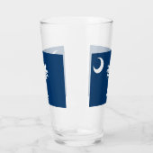 VERRE DE BIÈRE CAROLINA DU SUD (Gauche)