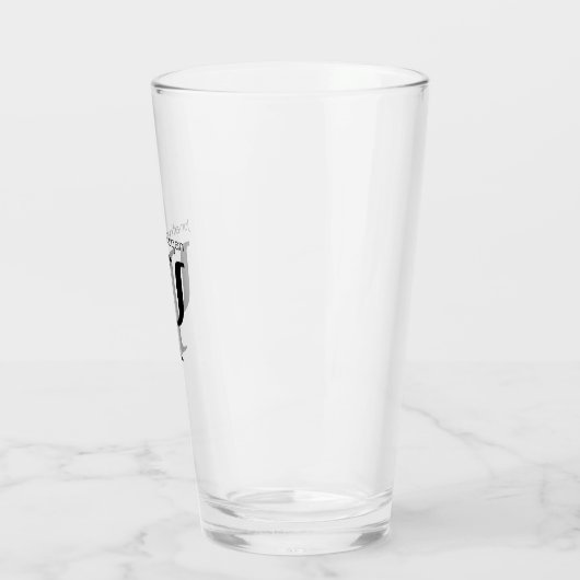 Verre de bière customisé (Gauche)