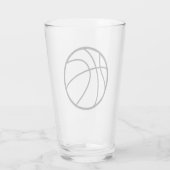 Verre de bière de basket-ball (Dos)