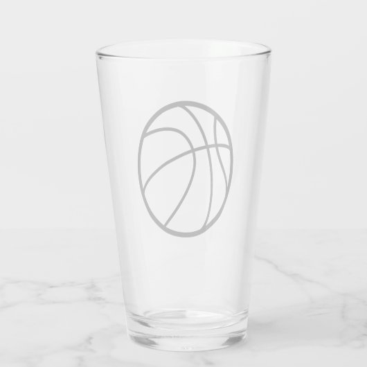 Verre de bière de basket-ball (Dos)