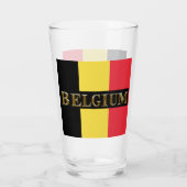VERRE DE BIÈRE DE BELGIQUE (Dos)
