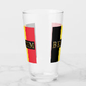 VERRE DE BIÈRE DE BELGIQUE (Gauche)