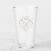 Verre de bière de brasserie personnalisée (Dos)