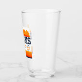 Verre de bière de casquette de ruisseaux ambres (Gauche)