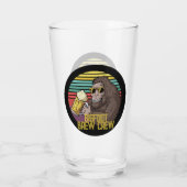 Verre de bière de l'équipage de brasse Bigfoot (Dos)