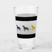 Verre de bière de l'Extriever Labrador (Devant)