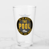 Verre de bière de piscine (Devant)