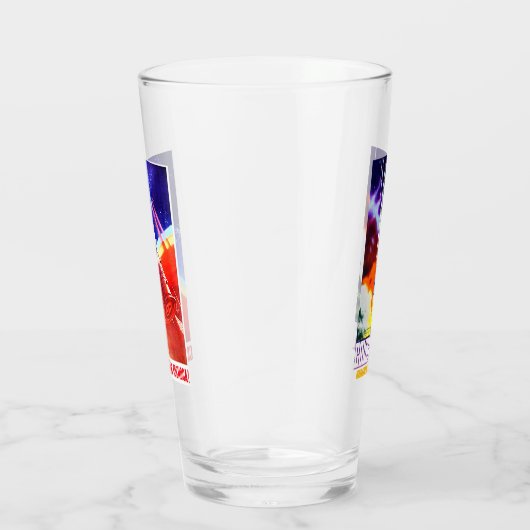 Verre de bière de propagande spatiale soviétique (Droite)