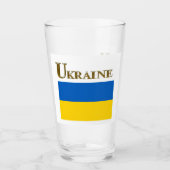 VERRE DE BIÈRE D'UKRAINE (Devant)