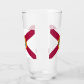 VERRE DE BIÈRE FLORIDE (Gauche)