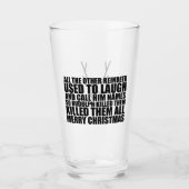 Verre de bière fumiste en verre de bière de (Devant)