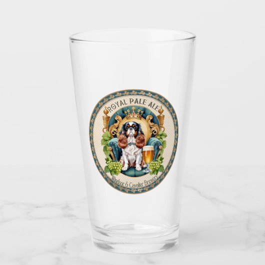 Verre de bière King Charles (Devant)