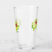 Verre De Bière : La Chance Du Papillon (Gauche)