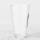 Verre de bière personnalisé avec nom (Droite)