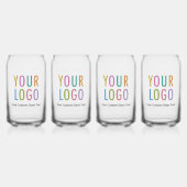 Verre de bière promotionnelle avec logo Set de 4 (Recto)