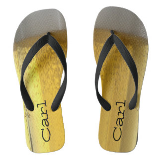 Verre de bière tongs personnalisés