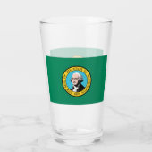 VERRE DE BIÈRE WASHINGTON (Dos)