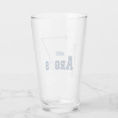 Verre de bière Xs et Argos (Dos)