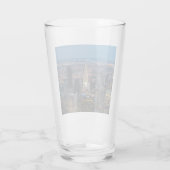 Verre de bières de nuit New York City Skyline (Dos)