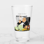 Verre de boisson clair verre à whisky (Dos)