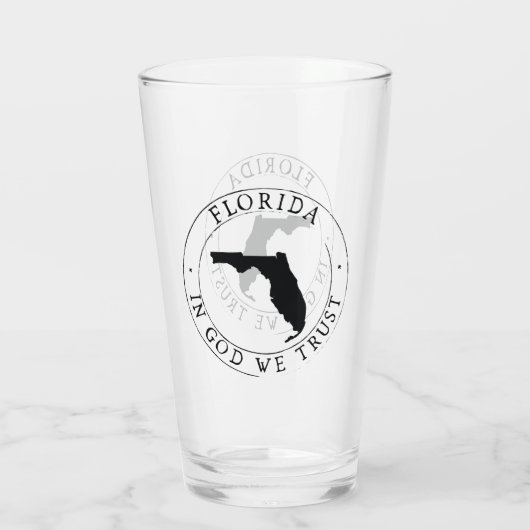 Verre de boisson de l'État de Floride (Dos)