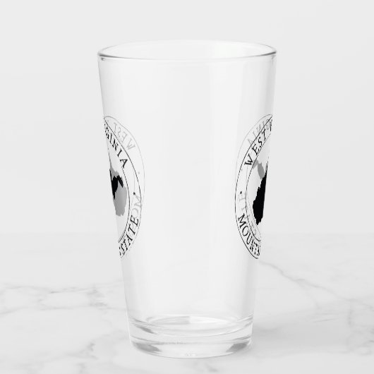 Verre de boisson de l'État de la Virginie-Occident (Droite)
