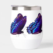 Verre de boisson isolée à papillon pourpre (Droite)