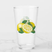 Verre de boissons de fruit de citron (Devant)