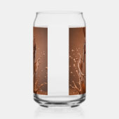 Verre de café glacé avec éclaboussure de chocolat (Droite)