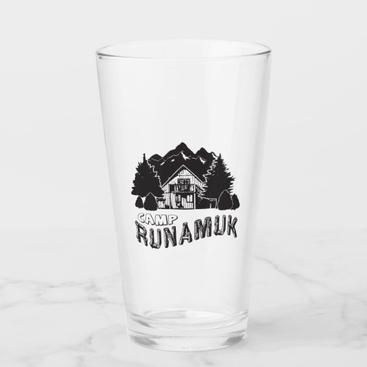 Verre de camp "de Yea de bière anglaise" (Devant)