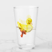 Verre de canard jaune (Devant)