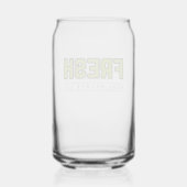 Verre de canette FRESH (Verso)