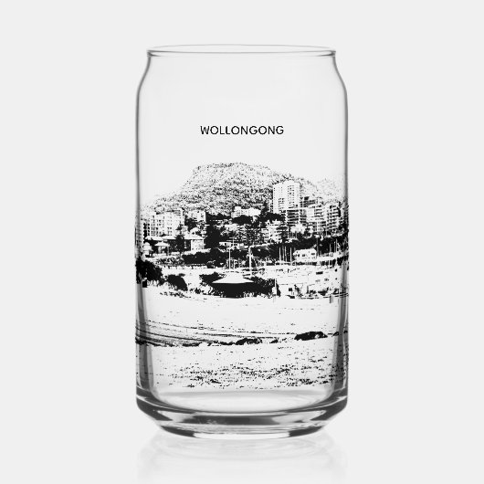Verre de canette imprimé 16 onces (Recto)