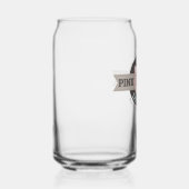 Verre de canette numérique Chien Rose (Droite)