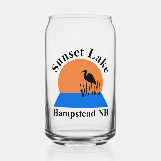 Verre de canette Sunset Lake