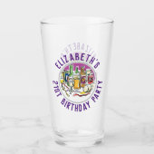 Verre de célébration d'anniversaire de 21 ans (Devant)