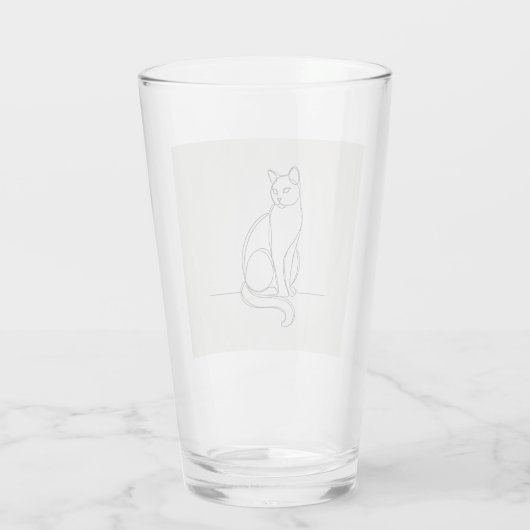 verre de chat (Dos)